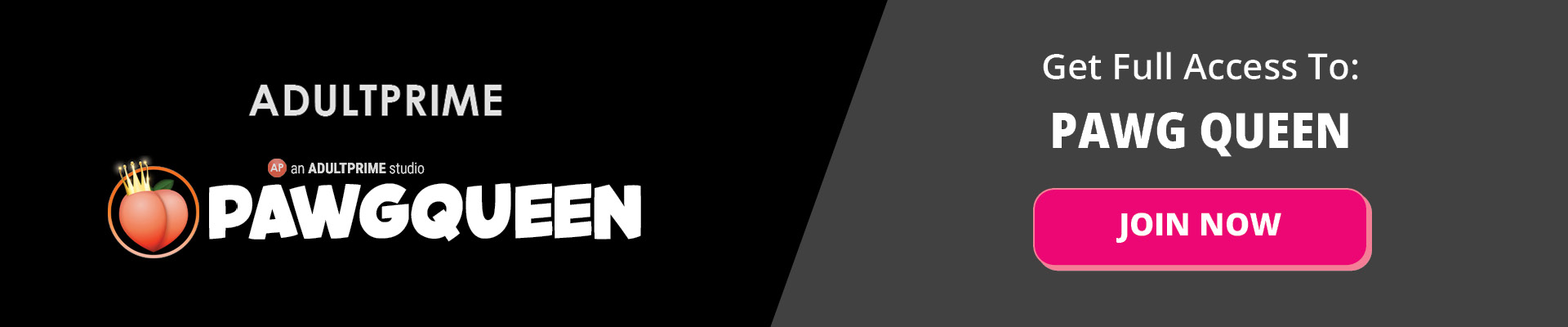 Adult Prime, PAWG Queen - Affiliate Banner - 1920x400