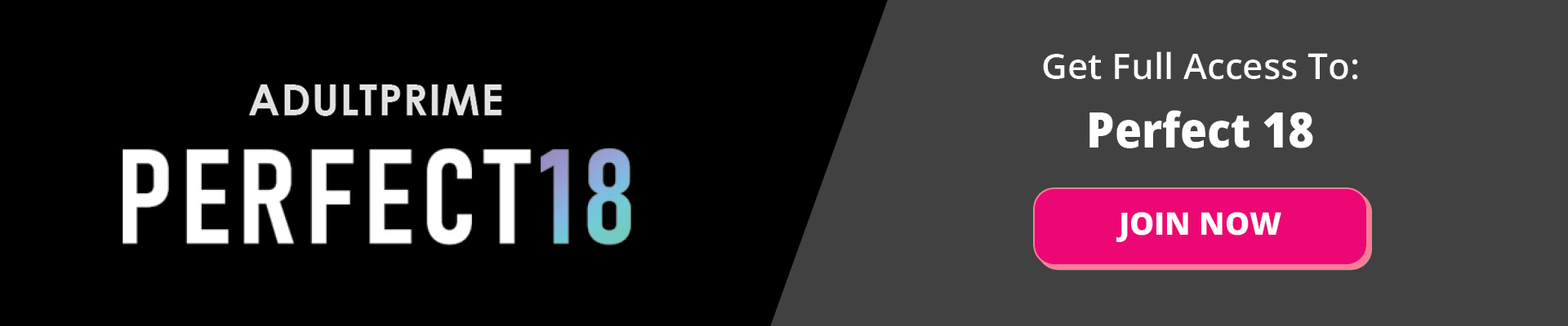 Adult Prime, Perfect 18 - Affiliate Banner - 1920x400