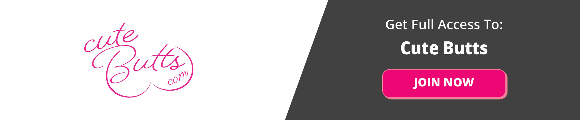 Cute Butts - Affiliate Banner - 1920x400
