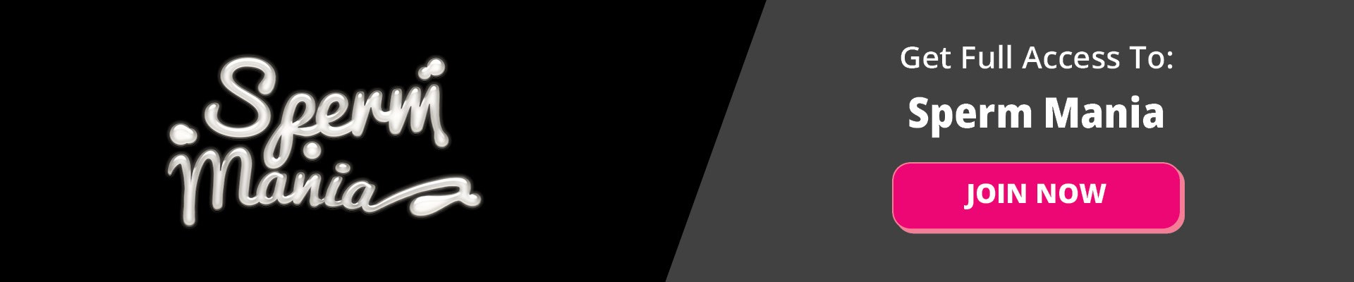 Sperm Mania - Affiliate Banner - 1920x400