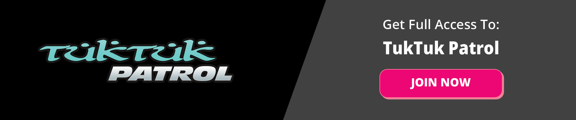TukTuk Patrol - Affiliate Banner - 1920x400
