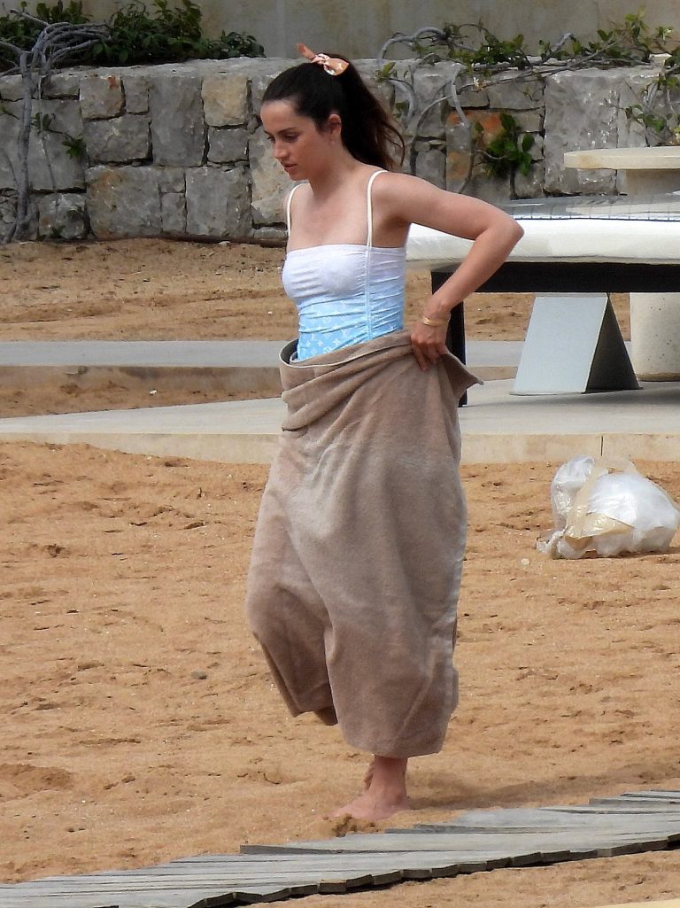 Ana De Armas – Candid Paparazzi Swimsuit Pics